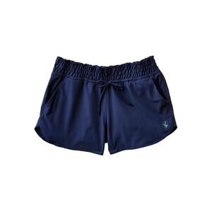 Carve Designs Women’s Bali Short Relaxed Mid Rise Boardshort Blue Size XL